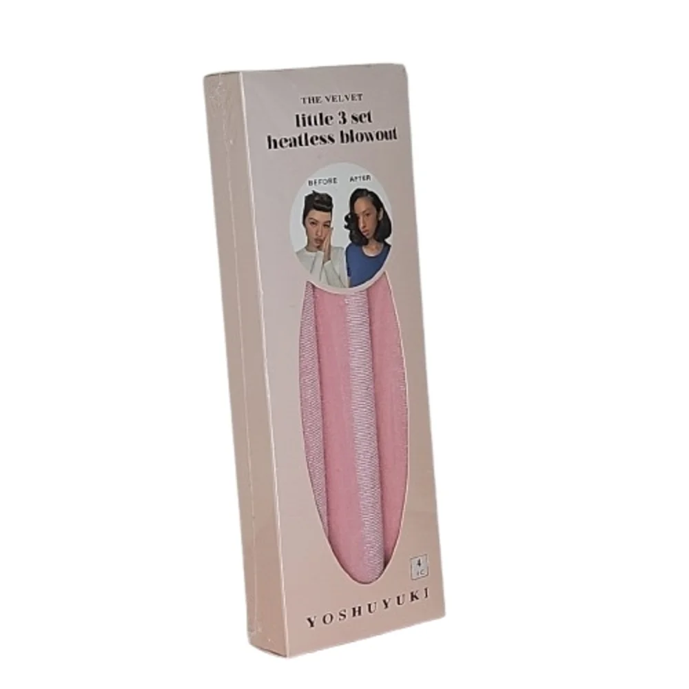 Yoshivuki Pink Heatless Blowout Set